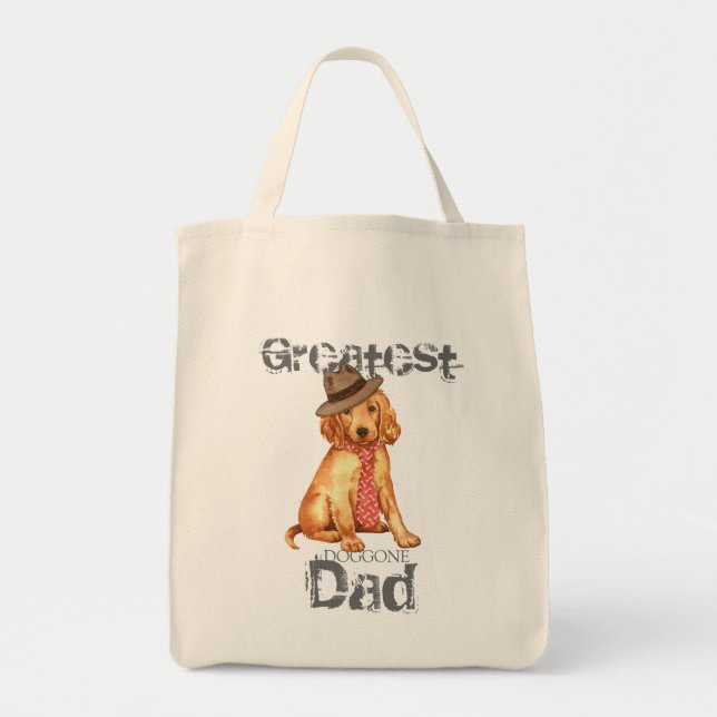 Bolso De Tela Irish Setter Dad (Frente)