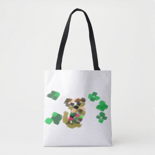 Bolso De Tela  Irish terrier St Patrick's day fun (Anverso)