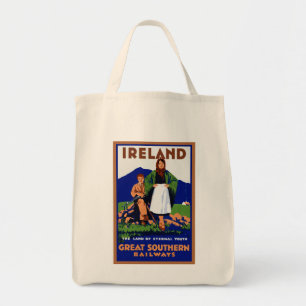 Bolso De Tela Irlanda ~ La tierra de la juventud eterna