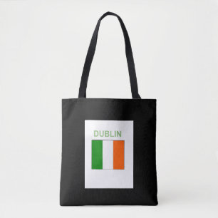 Bolso De Tela Irlandés, Dublín, Totebag, Tote Bag, Compras