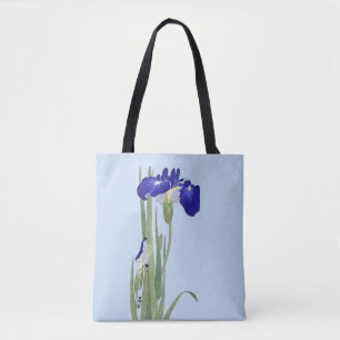 Bolso De Tela Irlandeses azules de Ohara Koson