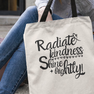 Bolso De Tela Irradia Amabilidad Brilla Intensamente Inspirador
