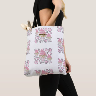 Bolso De Tela Irresistible helado de Tote del poeta Adiela Akoo