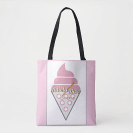 Bolso De Tela Irresistible helado de Tote del poeta Adiela Akoo