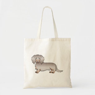 Bolso De Tela Isabella y Tan Perro De Dibujos Animados De Pelo L