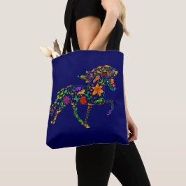 Bolso De Tela Isi Blume farbig