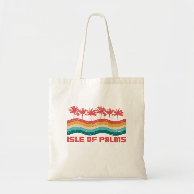 BOLSO DE TELA ISLA DE PALM (Frente)