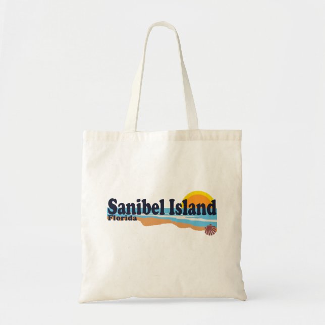 Bolso De Tela Isla de Sanibel (Frente)
