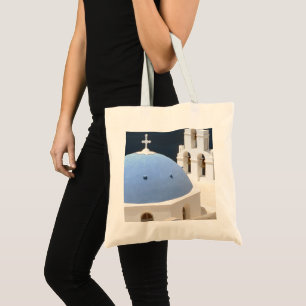Bolso De Tela Isla de Santorini Grecia Tote Bag