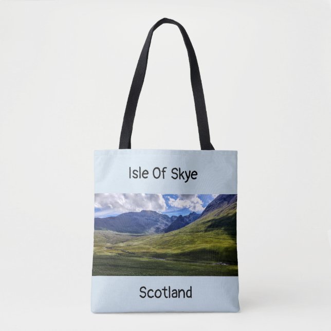 Bolso De Tela Isla de Skye Escocia (Anverso)