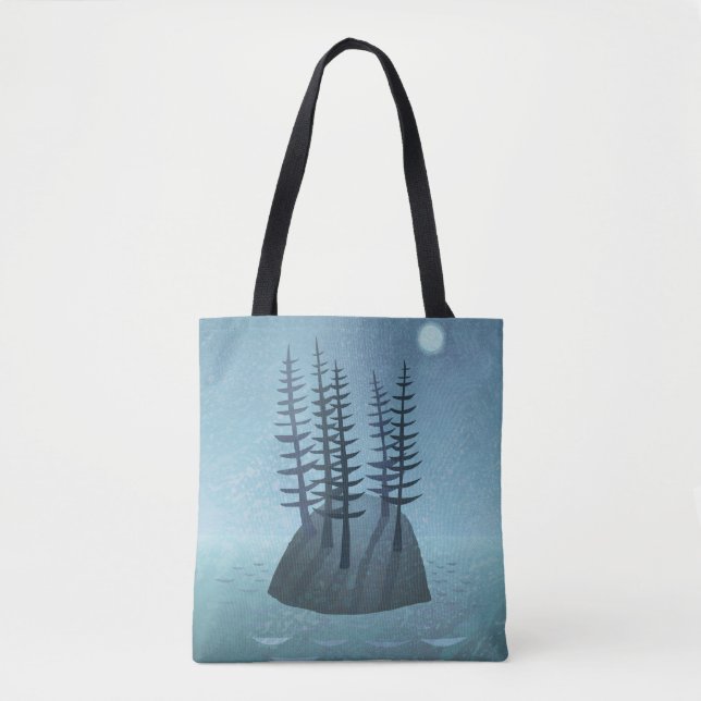 Bolso De Tela Isla en el arte oceánico (Anverso)