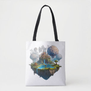 Bolso De Tela isla flotante