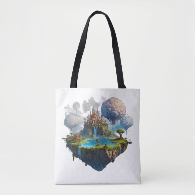 Bolso De Tela isla flotante (Anverso)