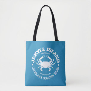 Bolso De Tela Isla Jekyll (cangrejo)