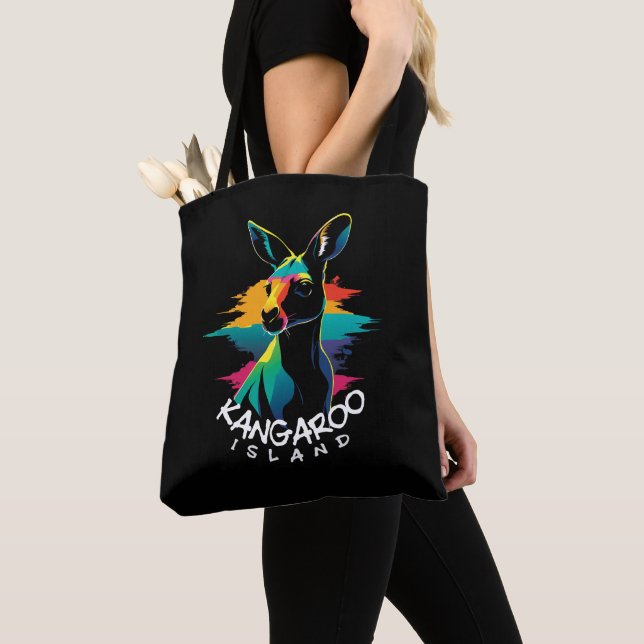 Bolso De Tela Isla Kangaroo (Detalle)