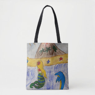 Bolso De Tela Isla Mermaid