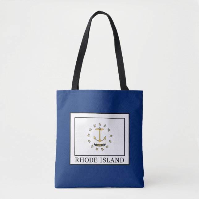 Bolso De Tela Isla Rhode (Anverso)