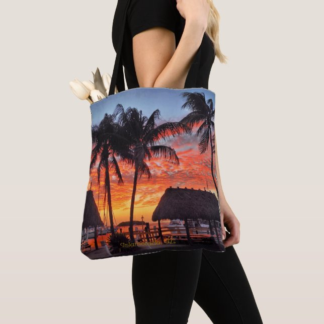 Bolso De Tela Islamorada, puesta de sol en Florida (Detalle)
