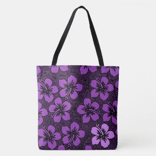 Bolso De Tela Island Floral Hawai Accent Hibiscus Beach Bag