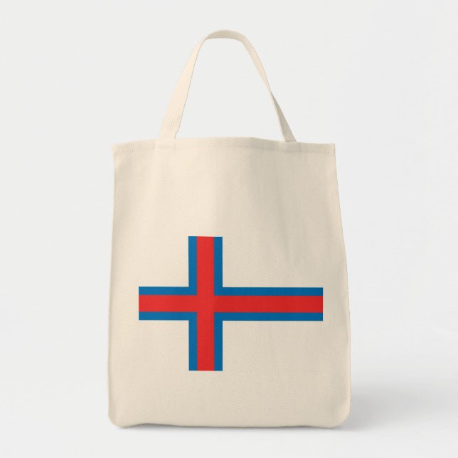 Bolso De Tela islas Faroe (Frente)