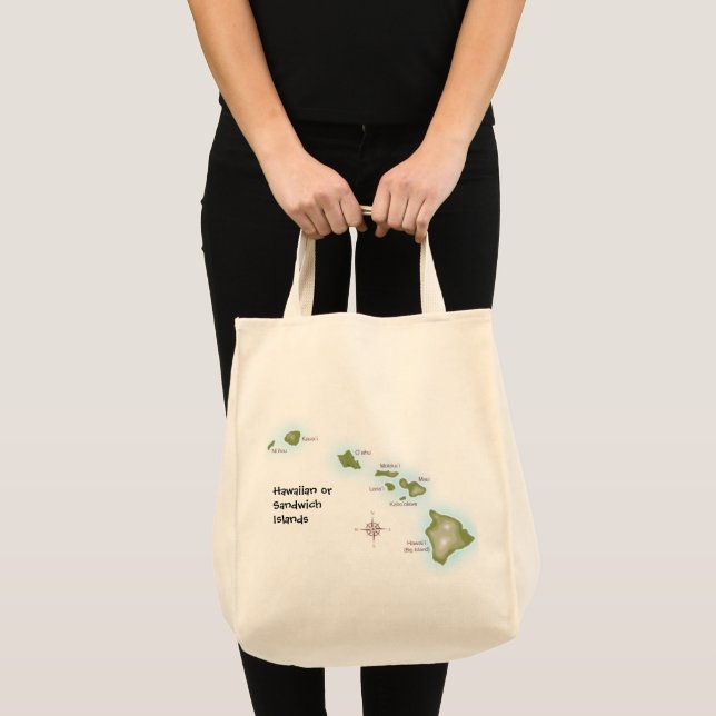 Bolso De Tela Islas Hawái (Anverso (producto))