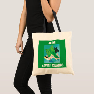 Bolso De Tela Islas Hawaii Oahu