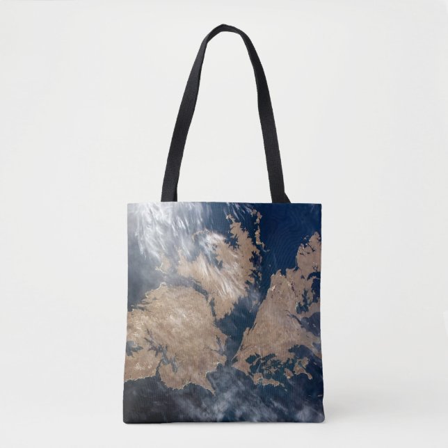 Bolso De Tela Islas Malvinas (Falkland Islands). (Anverso)