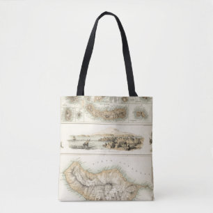 Bolso De Tela Islas portuguesas en el Océano Atlántico