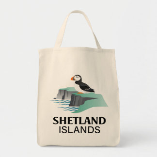 Bolso De Tela Islas Shetland Escocia Reino Unido
