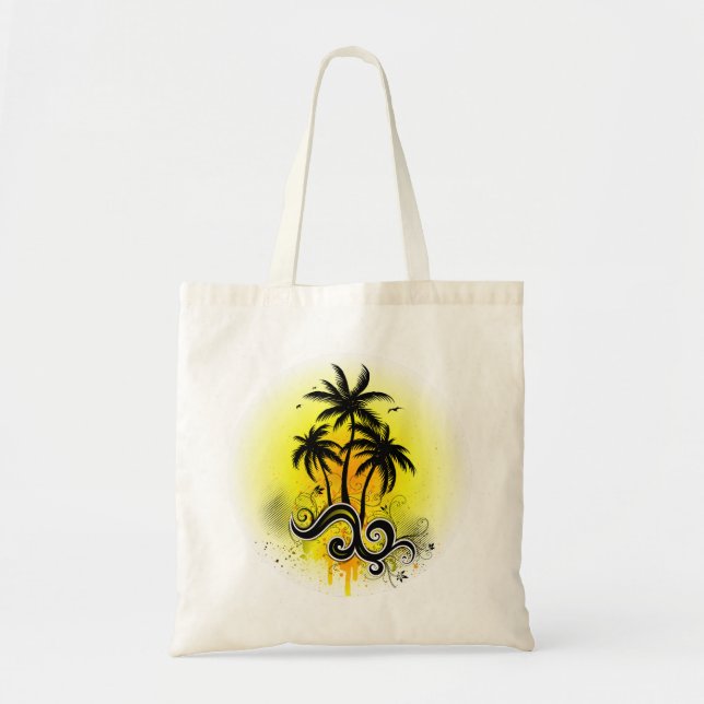 Bolso De Tela Islas Tropicales 3 Bag (Frente)
