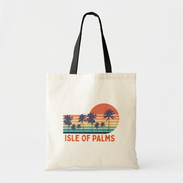 BOLSO DE TELA ISLE OF PALMS (Frente)