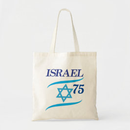 Bolso De Tela Israel 75 años, Día de la Independencia - Moderno