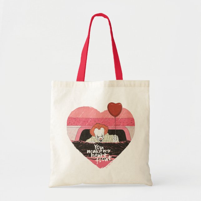 Bolso De Tela IT | Pennywise - Me haces flotar el corazón (Frente)