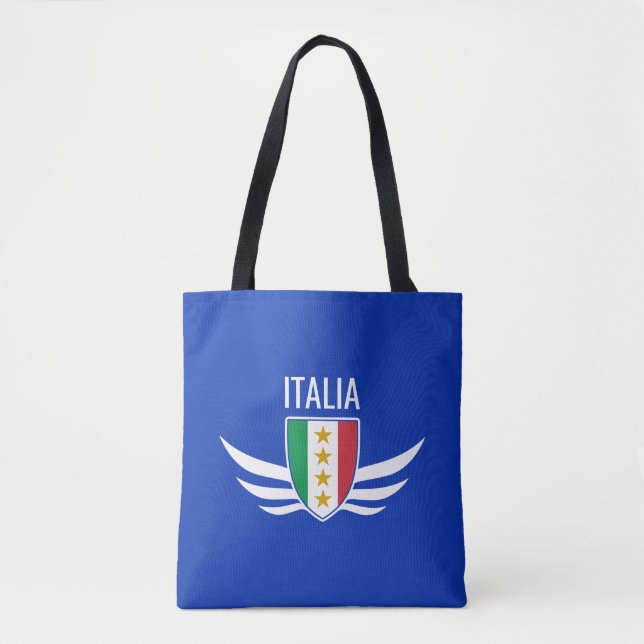 Bolso De Tela Italia (Anverso)