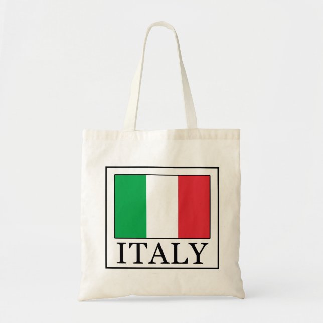 Bolso De Tela Italia (Frente)