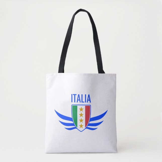 Bolso De Tela Italia (Anverso)