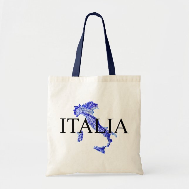 Bolso De Tela Italia (Frente)