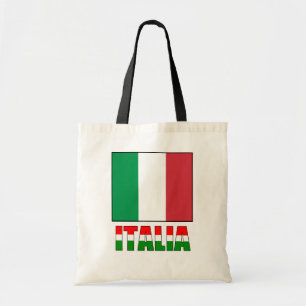 Bolso De Tela Italia con la bandera de Italia