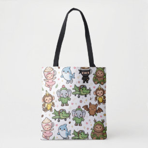 Bolso De Tela Italian Brainrot All Stars Doodle Tote