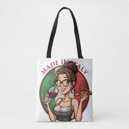 Bolso De Tela Italian Themed Tote