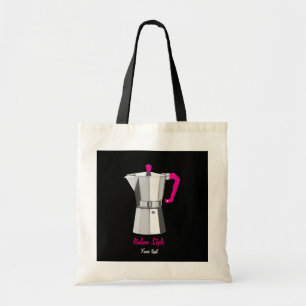 Bolso De Tela Italiano Moka