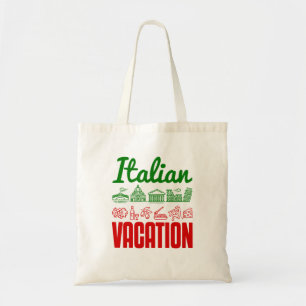 Bolso De Tela Italiano Vacation Italy Trip Travel Souvenir