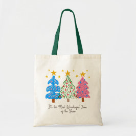 Bolso De Tela It's The Most Wonderful Time Christmas 