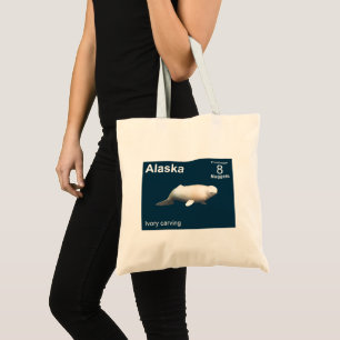 Bolso De Tela Ivory Beluga