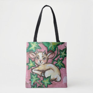 Bolso De Tela Ivy Goat