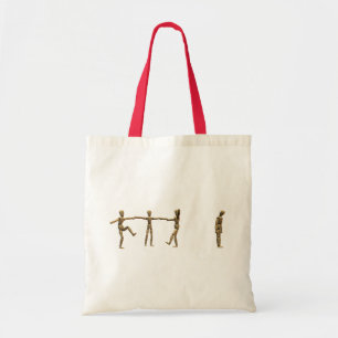 Bolso De Tela Izquierda hacia fuera
