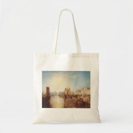 Bolso De Tela J.M.W. Turner: Puerto de Dieppe Arte Romántico
