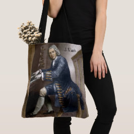 Bolso De Tela J.S. Bach en el órgano de tubos - Libro de música 