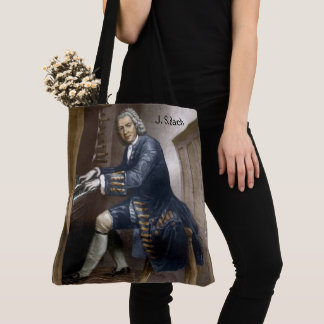 Bolso De Tela J.S. Bach en el órgano de tubos - Libro de música