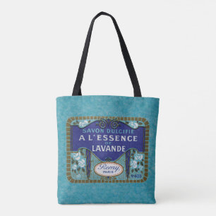 Bolso De Tela Jabón antiguo de la lavanda francesa